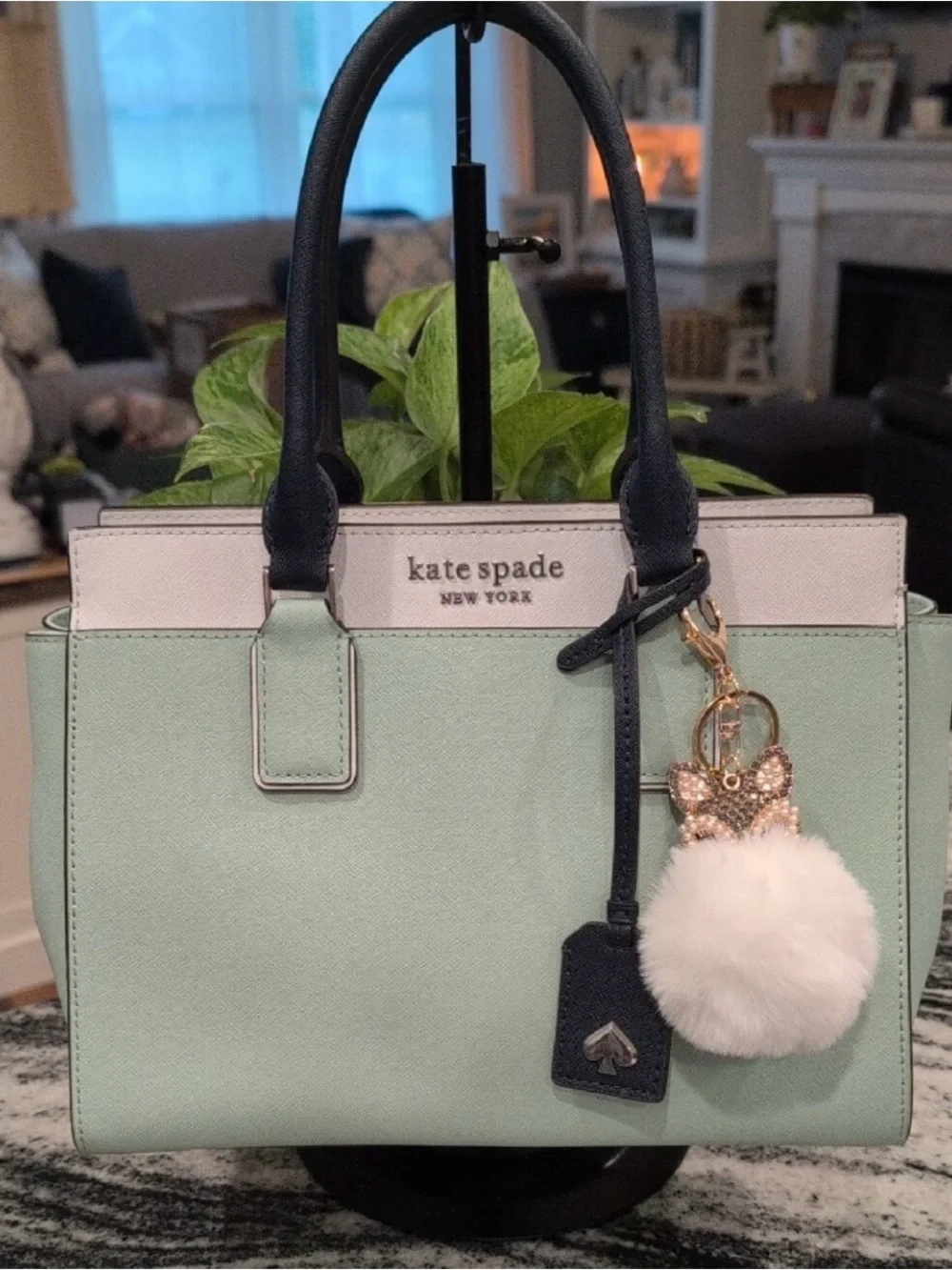 kate spade Colorblock Cameron Satchel With Matching Wallet